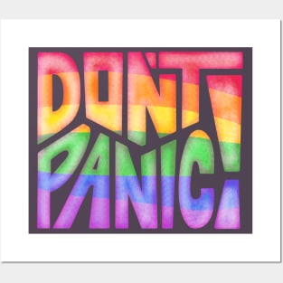 DON'T PANIC! Word Art Posters and Art